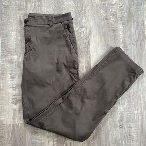 Lululemon Classic Commission Pants, Brown, 36W and 34L